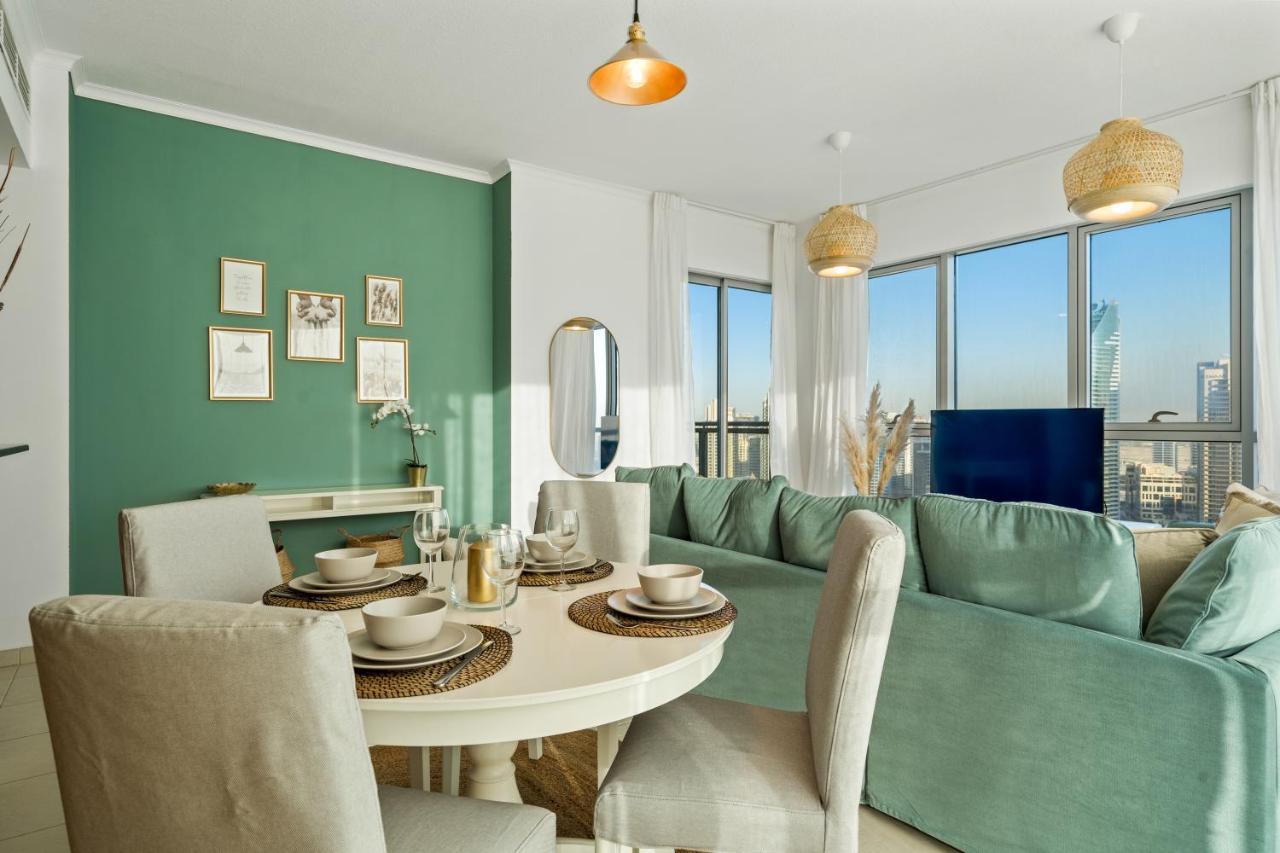 Chic And Zen Apartment, Near Burj Khalifa Tower Dubai Exterior foto